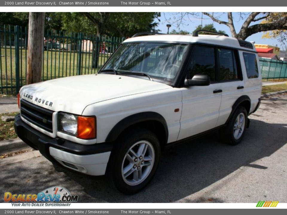 2000 Land Rover Discovery II Chawton White / Smokestone Photo #1