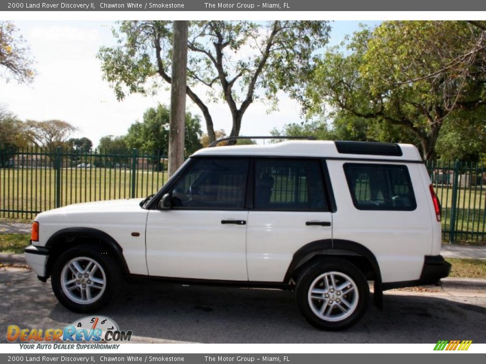 2000 Land Rover Discovery II Chawton White / Smokestone Photo #3