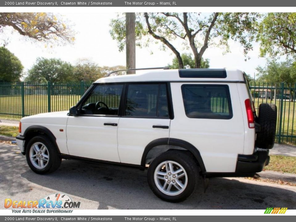 2000 Land Rover Discovery II Chawton White / Smokestone Photo #4