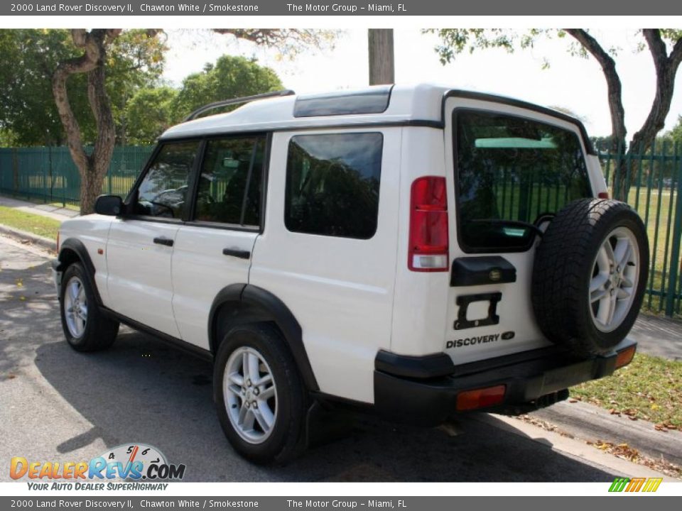 2000 Land Rover Discovery II Chawton White / Smokestone Photo #6