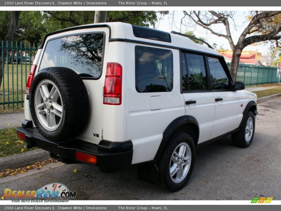 2000 Land Rover Discovery II Chawton White / Smokestone Photo #7