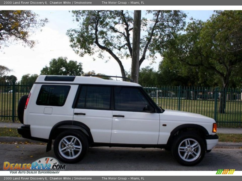 2000 Land Rover Discovery II Chawton White / Smokestone Photo #9