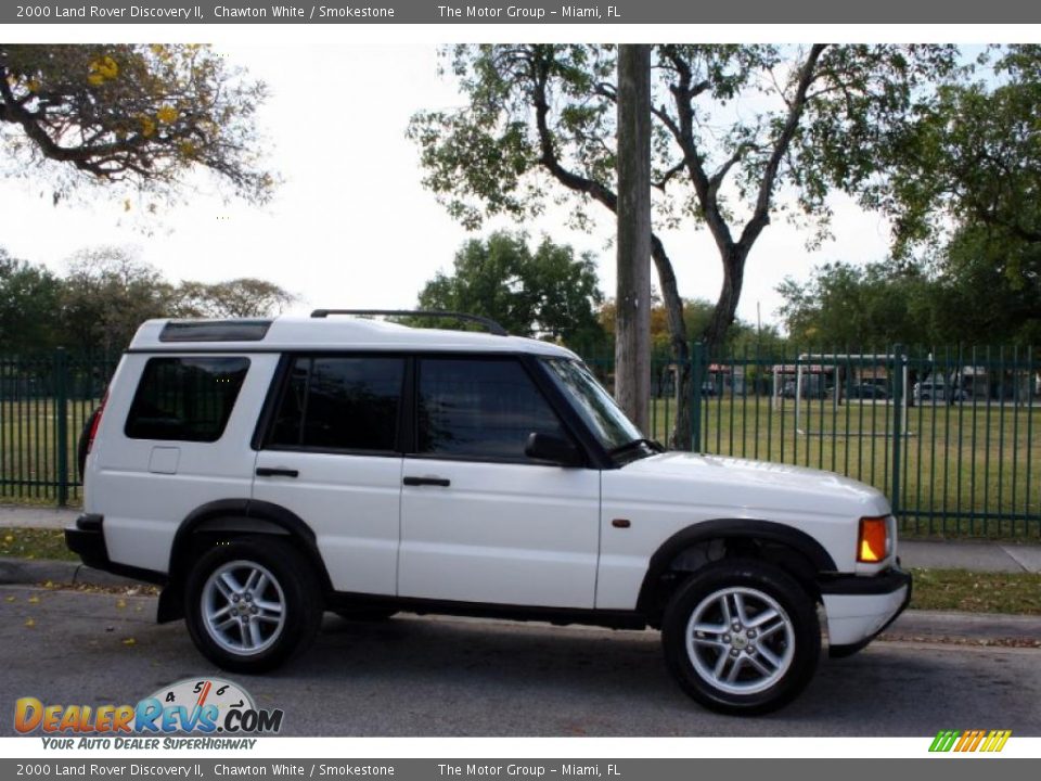 2000 Land Rover Discovery II Chawton White / Smokestone Photo #10