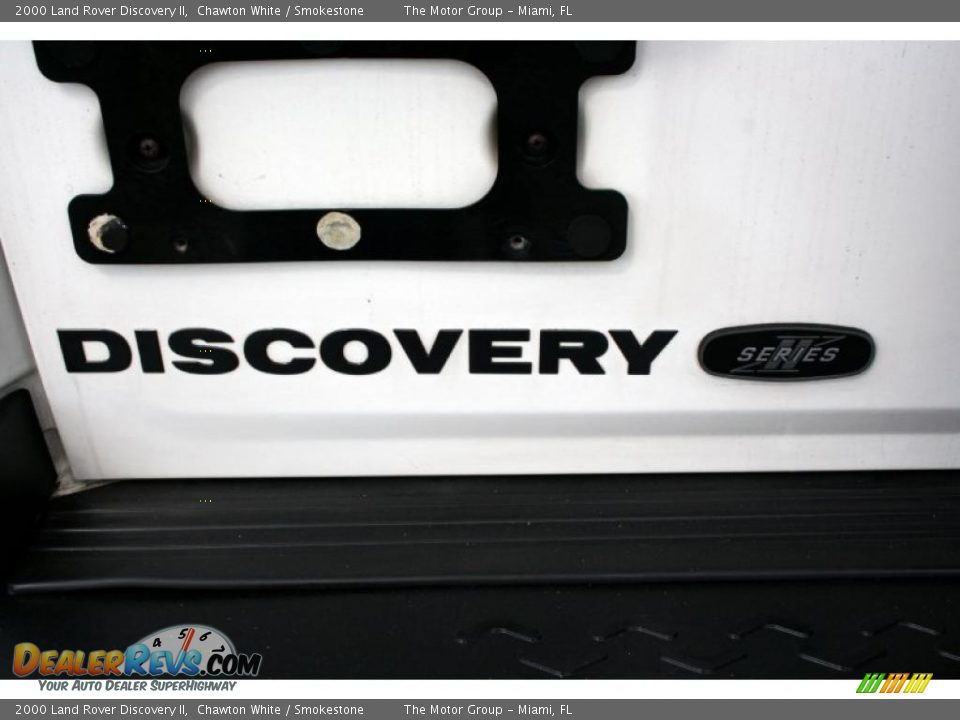 2000 Land Rover Discovery II Chawton White / Smokestone Photo #33