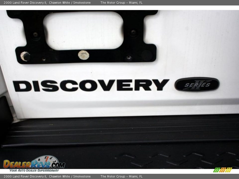 2000 Land Rover Discovery II Chawton White / Smokestone Photo #34