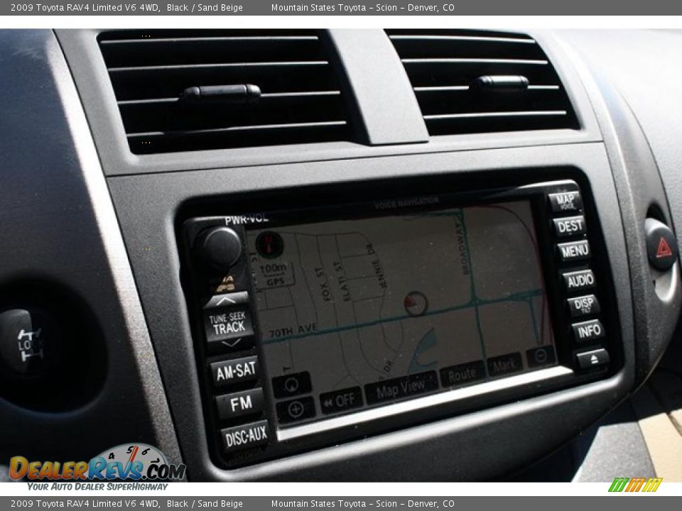 2009 Toyota RAV4 Limited V6 4WD Black / Sand Beige Photo #21