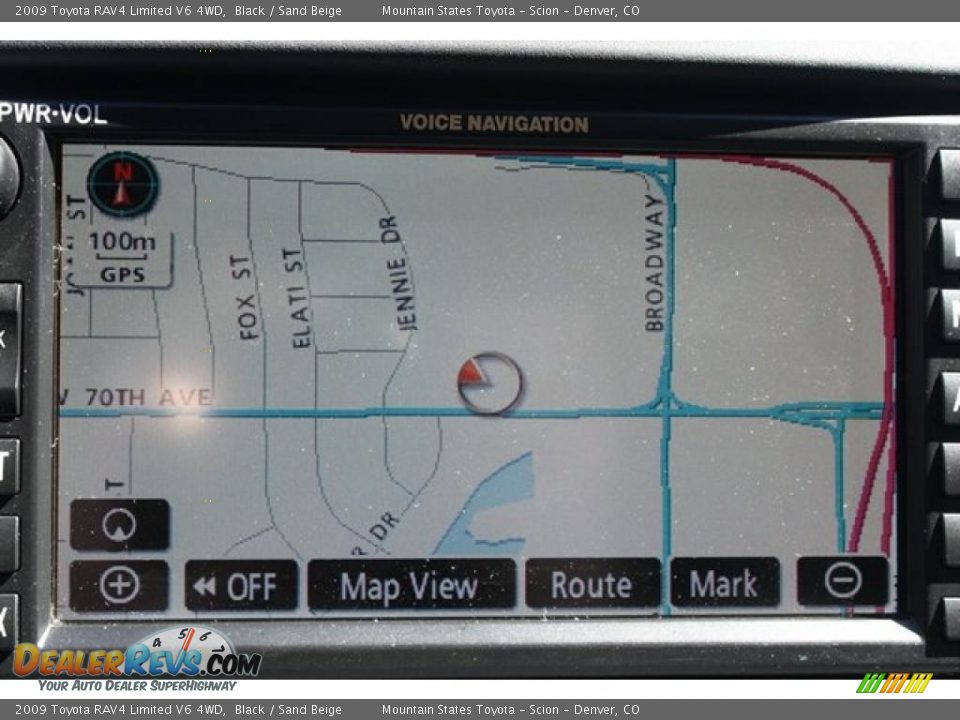 2009 Toyota RAV4 Limited V6 4WD Black / Sand Beige Photo #22
