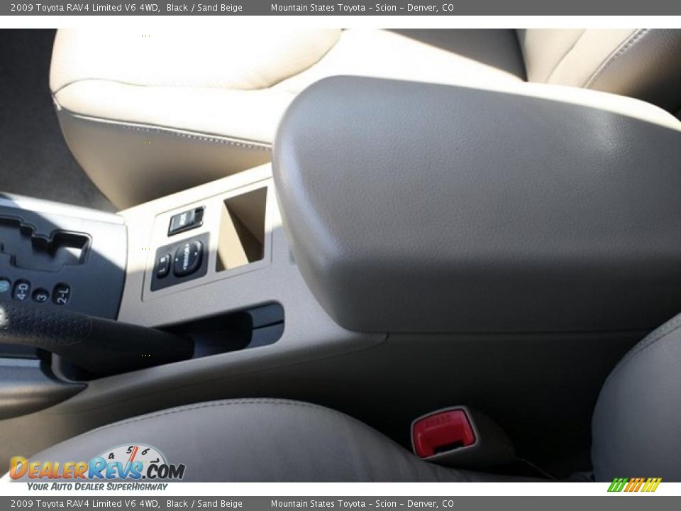 2009 Toyota RAV4 Limited V6 4WD Black / Sand Beige Photo #27