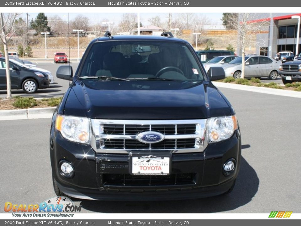 2009 Ford Escape XLT V6 4WD Black / Charcoal Photo #6