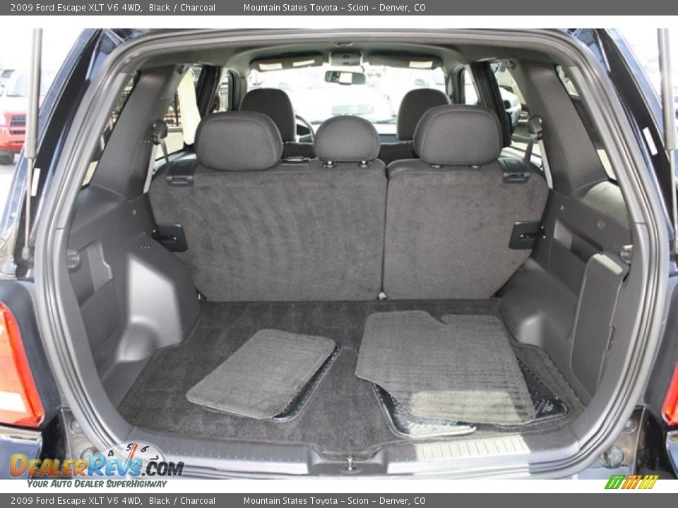 2009 Ford Escape XLT V6 4WD Black / Charcoal Photo #25