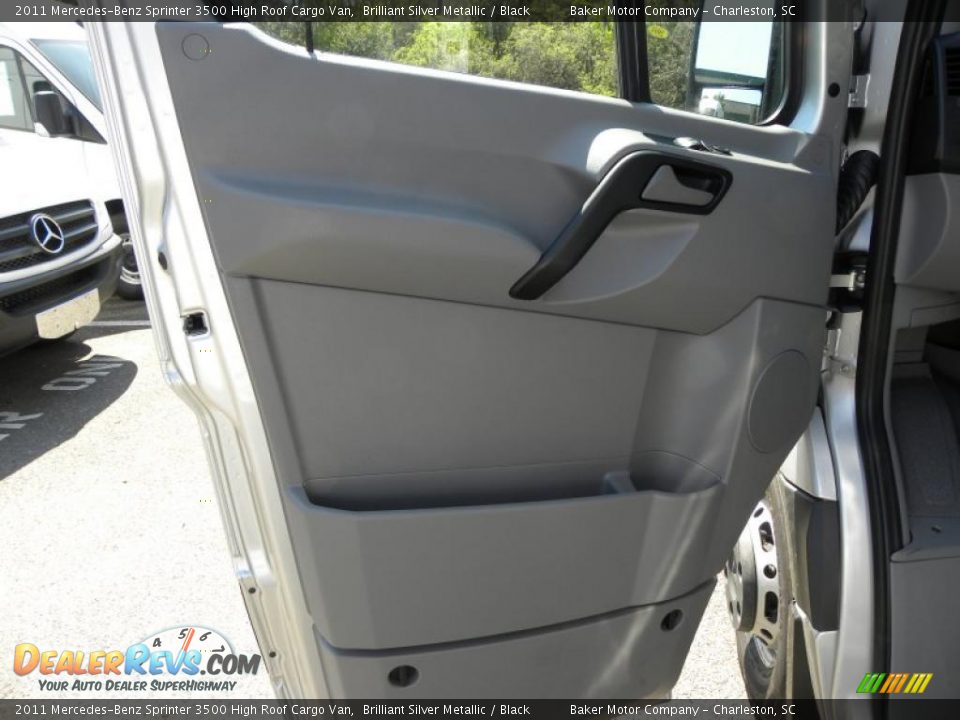 2011 Mercedes-Benz Sprinter 3500 High Roof Cargo Van Brilliant Silver Metallic / Black Photo #5