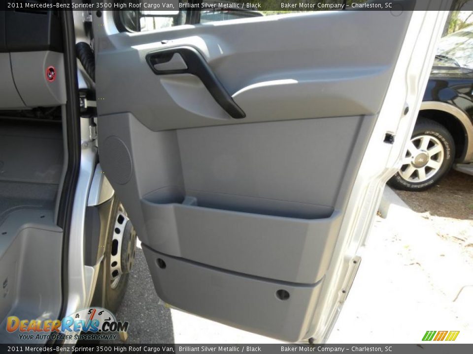 2011 Mercedes-Benz Sprinter 3500 High Roof Cargo Van Brilliant Silver Metallic / Black Photo #7