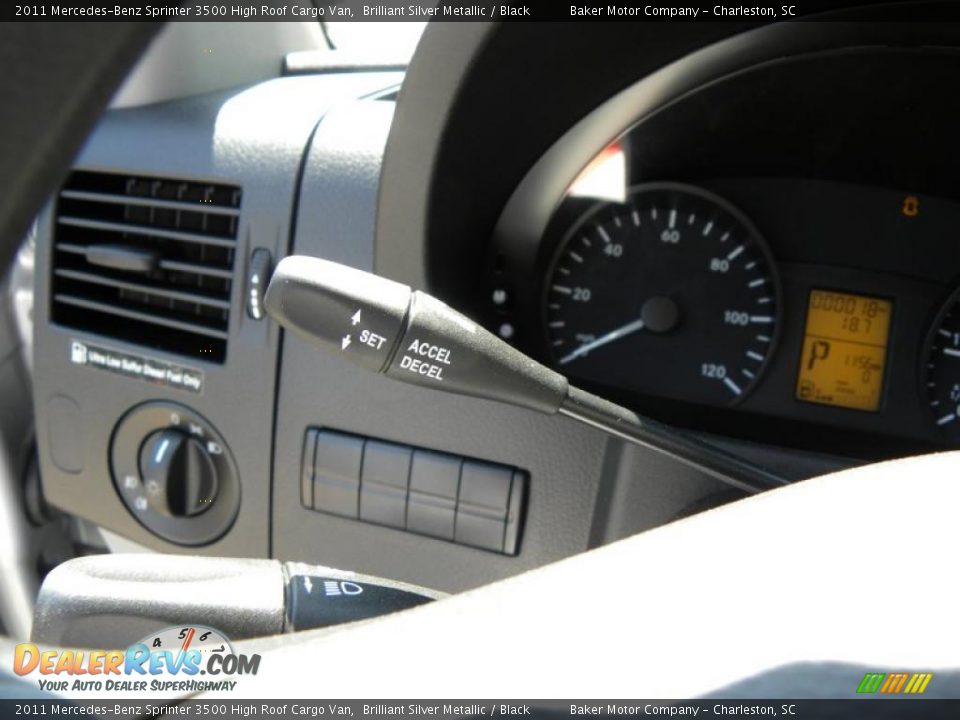 Controls of 2011 Mercedes-Benz Sprinter 3500 High Roof Cargo Van Photo #20