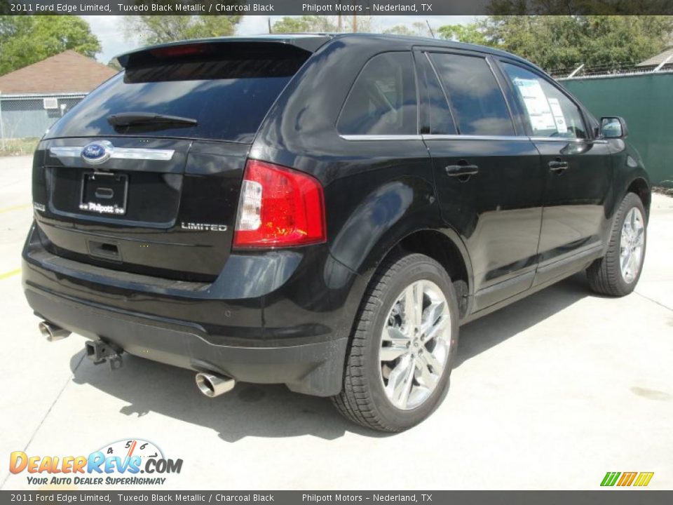 Tuxedo Black Metallic 2011 Ford Edge Limited Photo #3