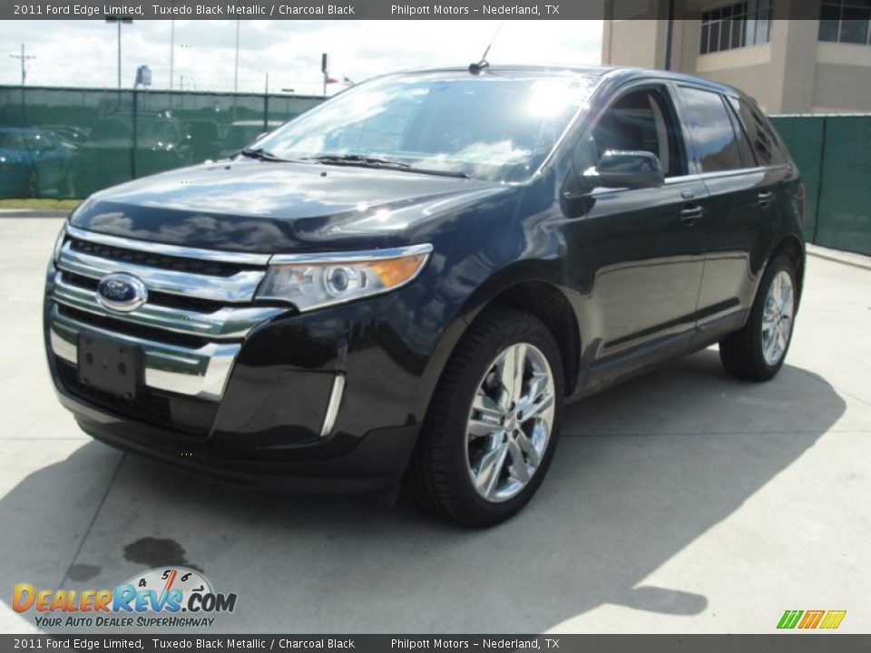 2011 Ford Edge Limited Tuxedo Black Metallic / Charcoal Black Photo #7