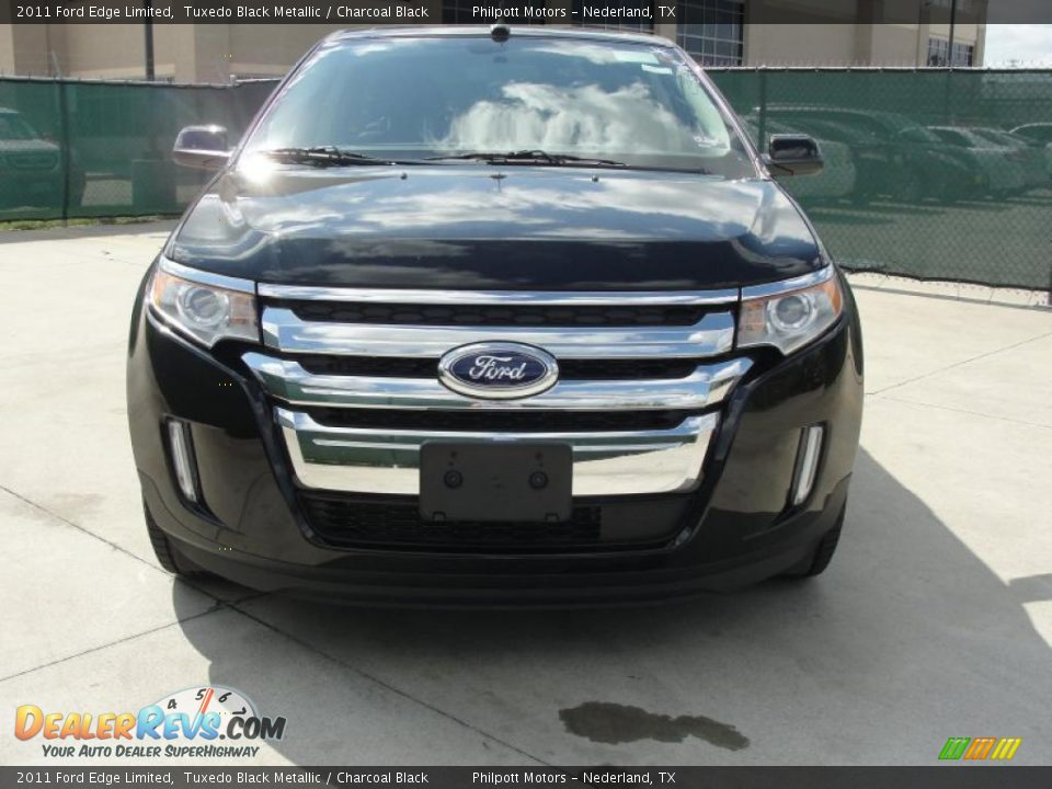 2011 Ford Edge Limited Tuxedo Black Metallic / Charcoal Black Photo #8