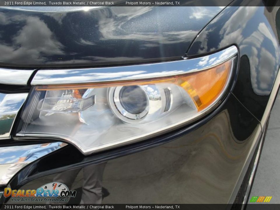 2011 Ford Edge Limited Tuxedo Black Metallic / Charcoal Black Photo #9