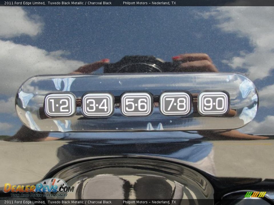 2011 Ford Edge Limited Tuxedo Black Metallic / Charcoal Black Photo #14