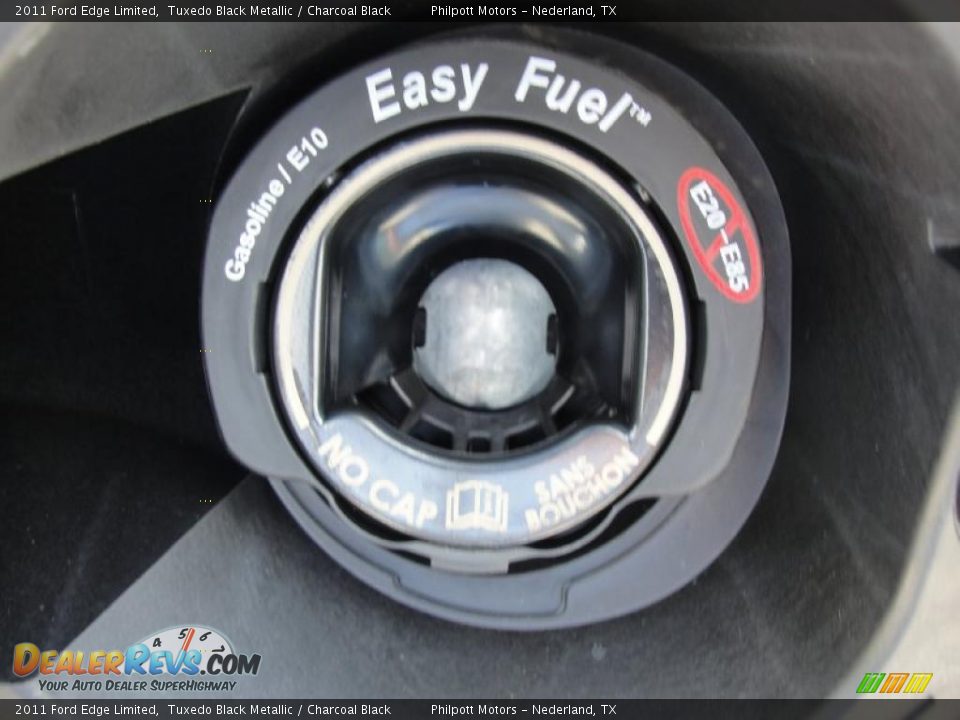 2011 Ford Edge Limited Tuxedo Black Metallic / Charcoal Black Photo #15