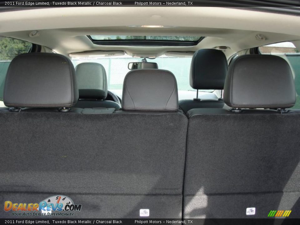 2011 Ford Edge Limited Tuxedo Black Metallic / Charcoal Black Photo #23