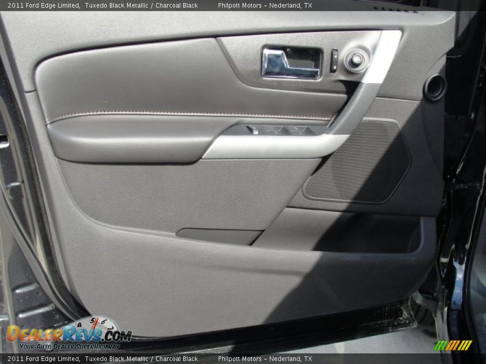 2011 Ford Edge Limited Tuxedo Black Metallic / Charcoal Black Photo #27