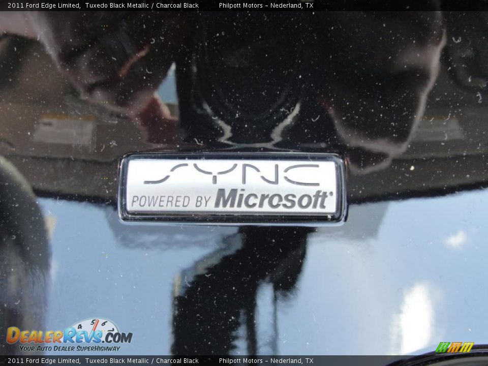 2011 Ford Edge Limited Tuxedo Black Metallic / Charcoal Black Photo #36