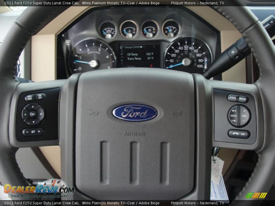 Controls of 2011 Ford F250 Super Duty Lariat Crew Cab Photo #34