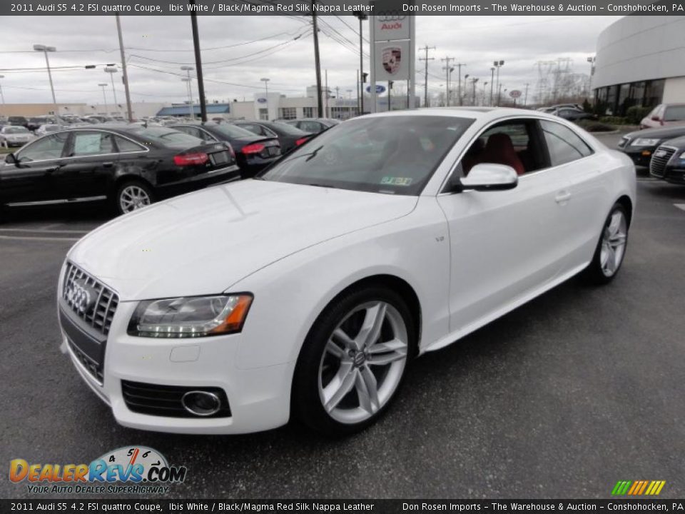 Front 3/4 View of 2011 Audi S5 4.2 FSI quattro Coupe Photo #2