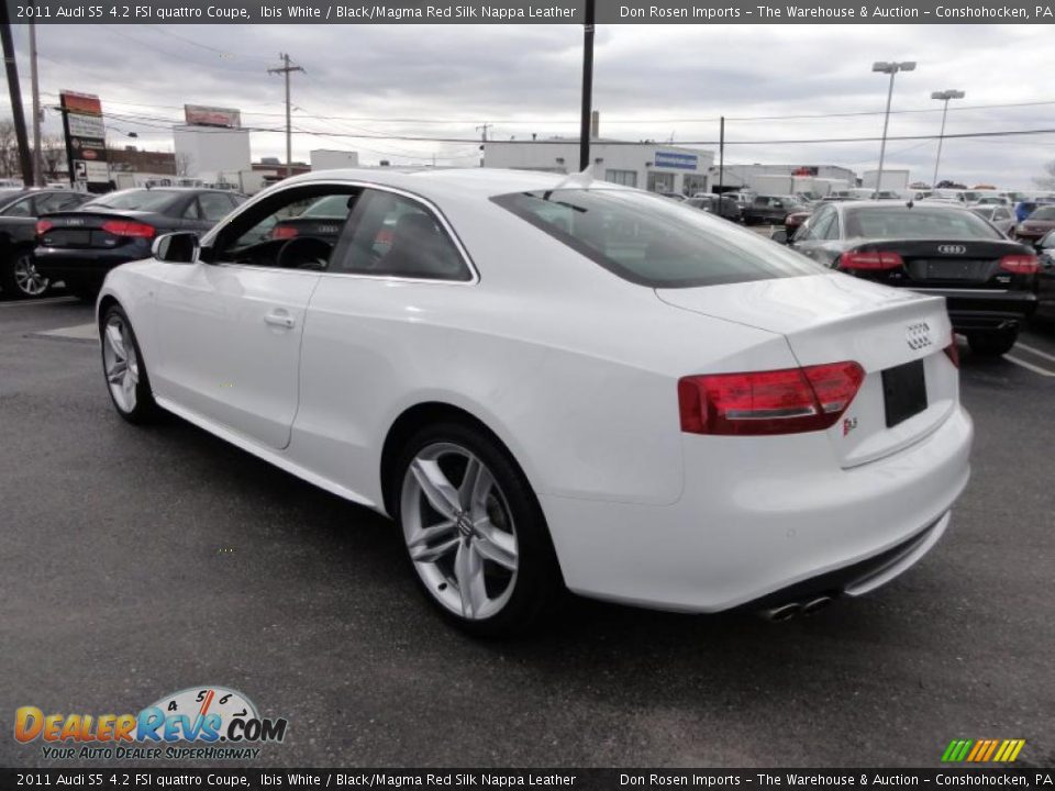 Ibis White 2011 Audi S5 4.2 FSI quattro Coupe Photo #9