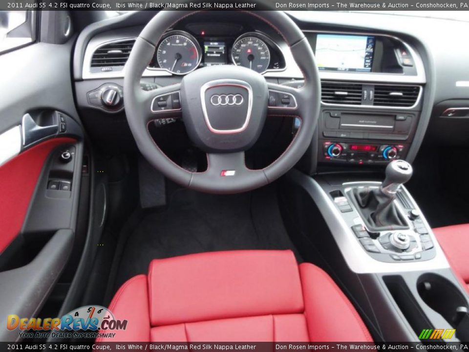 Dashboard of 2011 Audi S5 4.2 FSI quattro Coupe Photo #30