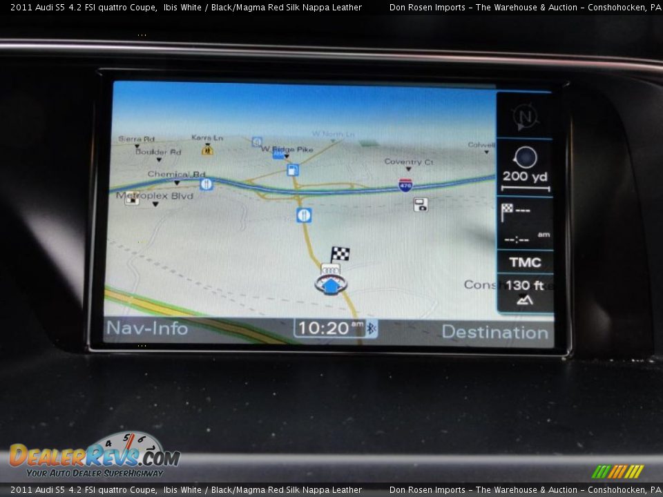 Navigation of 2011 Audi S5 4.2 FSI quattro Coupe Photo #32