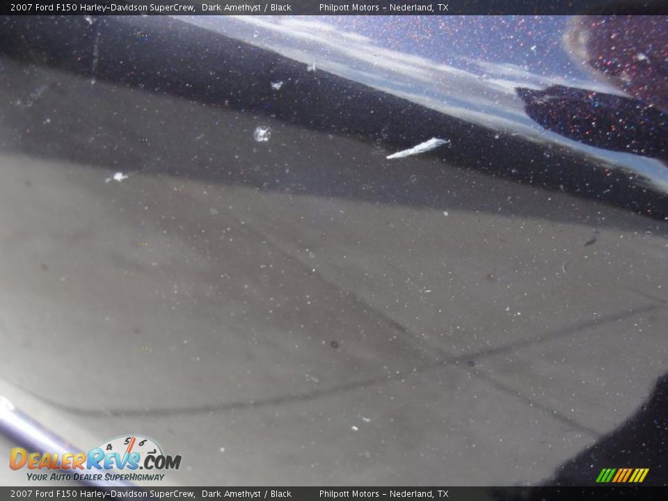 2007 Ford F150 Harley-Davidson SuperCrew Dark Amethyst / Black Photo #10