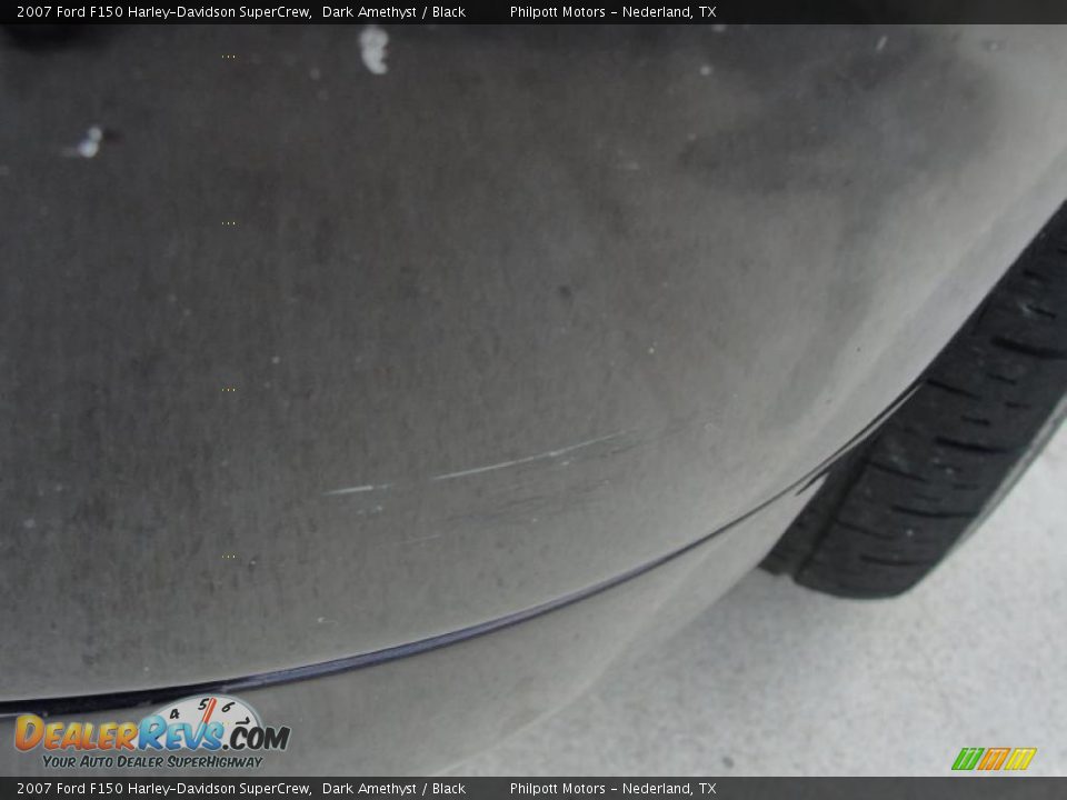 2007 Ford F150 Harley-Davidson SuperCrew Dark Amethyst / Black Photo #11