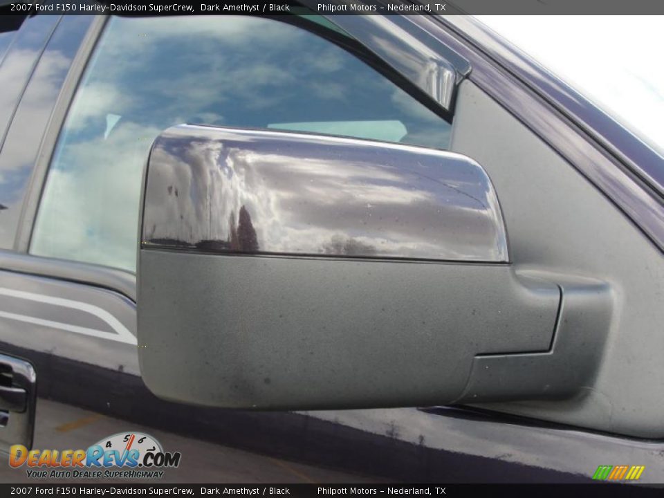 2007 Ford F150 Harley-Davidson SuperCrew Dark Amethyst / Black Photo #18