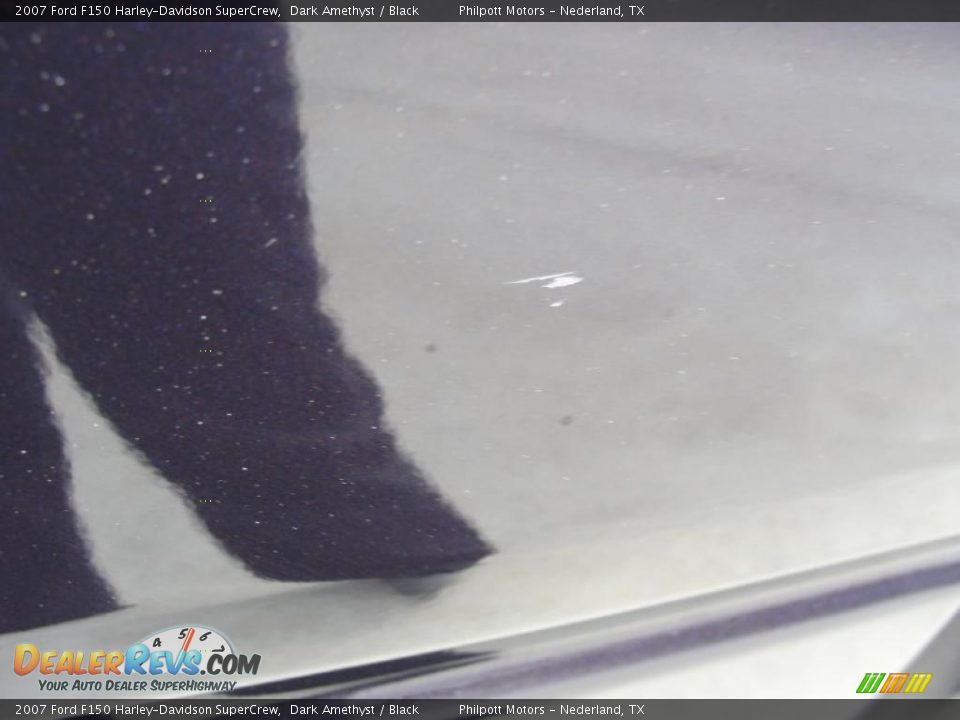 2007 Ford F150 Harley-Davidson SuperCrew Dark Amethyst / Black Photo #22
