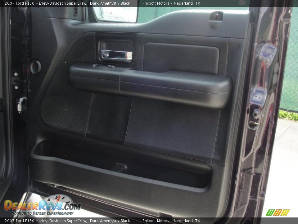 2007 Ford F150 Harley-Davidson SuperCrew Dark Amethyst / Black Photo #29