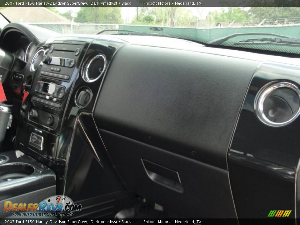 2007 Ford F150 Harley-Davidson SuperCrew Dark Amethyst / Black Photo #30