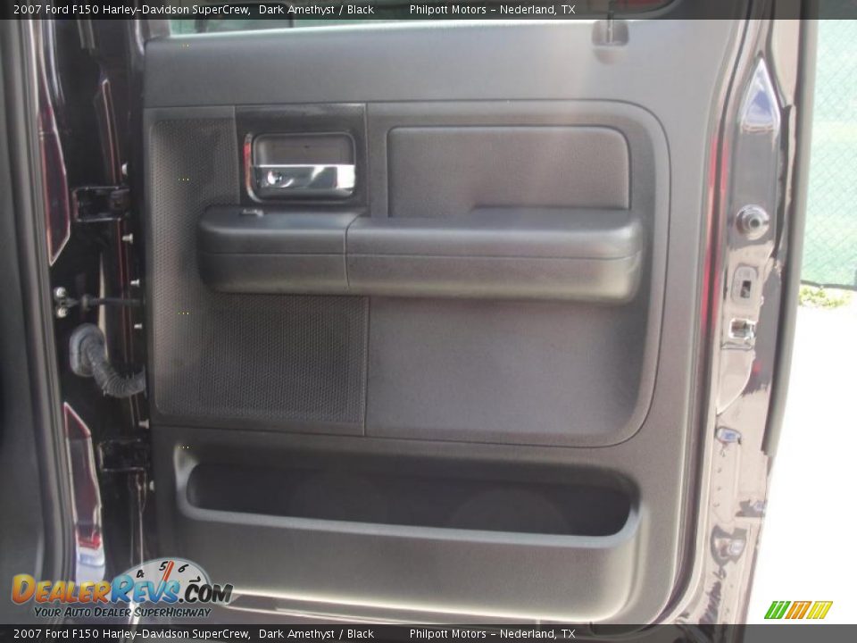 2007 Ford F150 Harley-Davidson SuperCrew Dark Amethyst / Black Photo #32