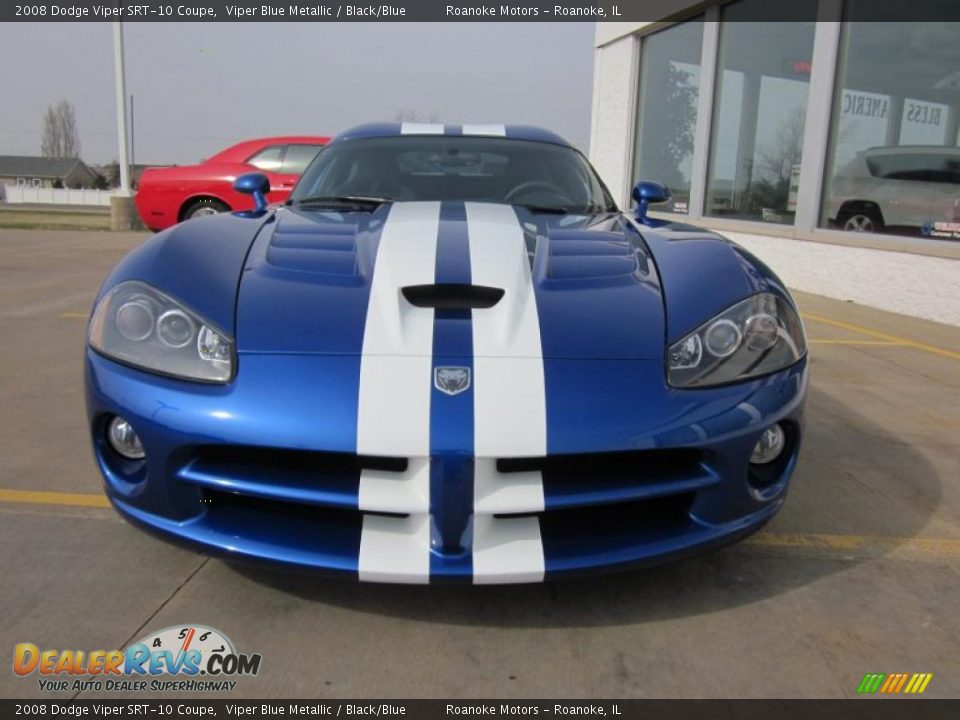 Viper Blue Metallic 2008 Dodge Viper SRT-10 Coupe Photo #3