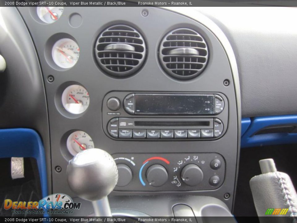 Controls of 2008 Dodge Viper SRT-10 Coupe Photo #7