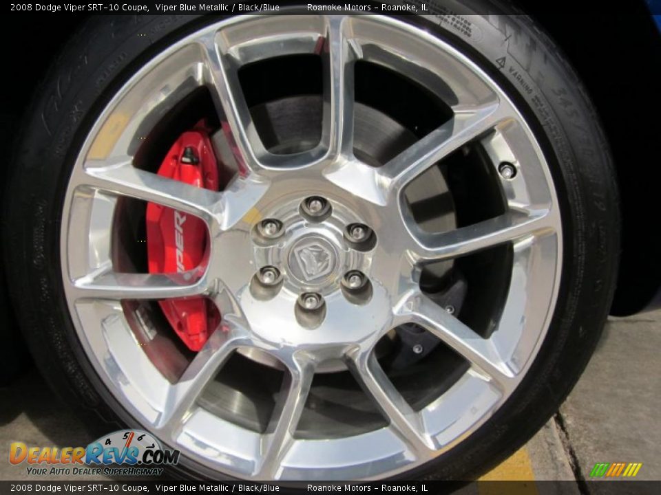 2008 Dodge Viper SRT-10 Coupe Wheel Photo #12