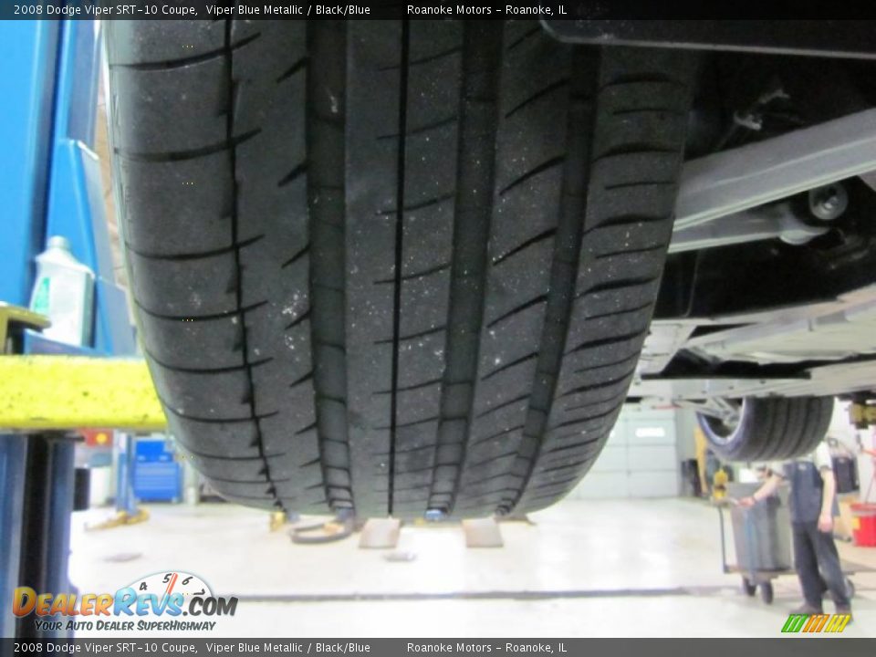 2008 Dodge Viper SRT-10 Coupe Viper Blue Metallic / Black/Blue Photo #22