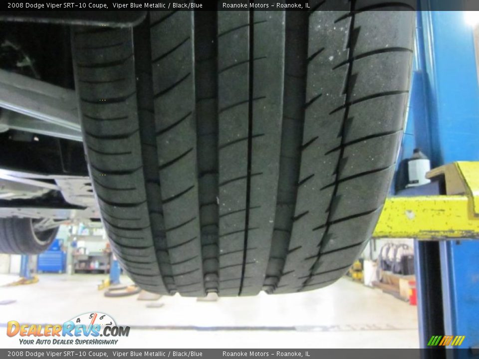 2008 Dodge Viper SRT-10 Coupe Viper Blue Metallic / Black/Blue Photo #23