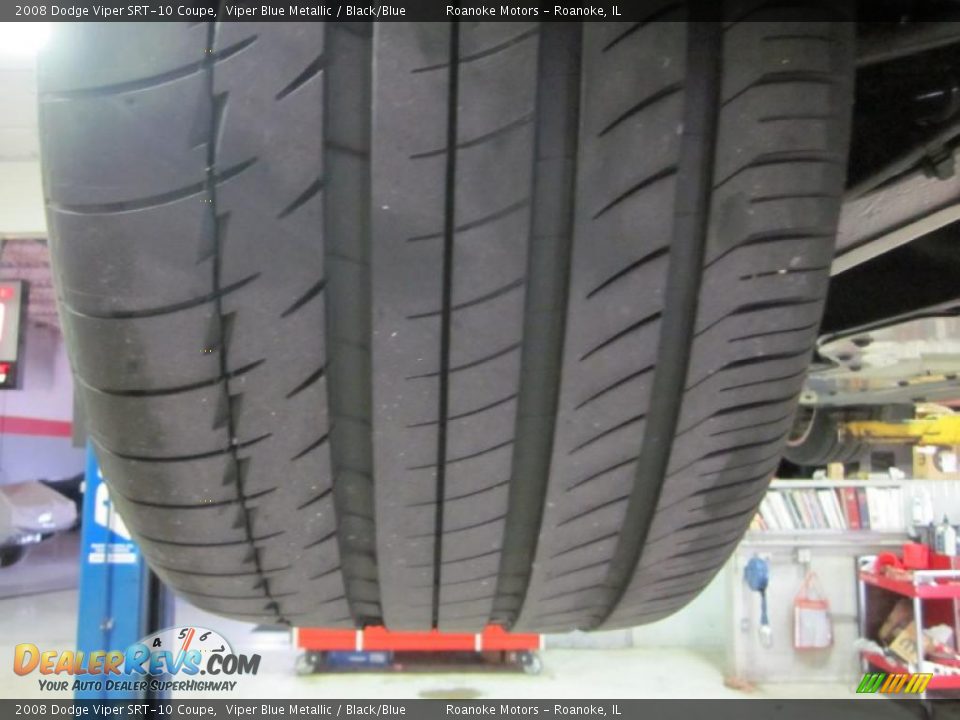 2008 Dodge Viper SRT-10 Coupe Viper Blue Metallic / Black/Blue Photo #24