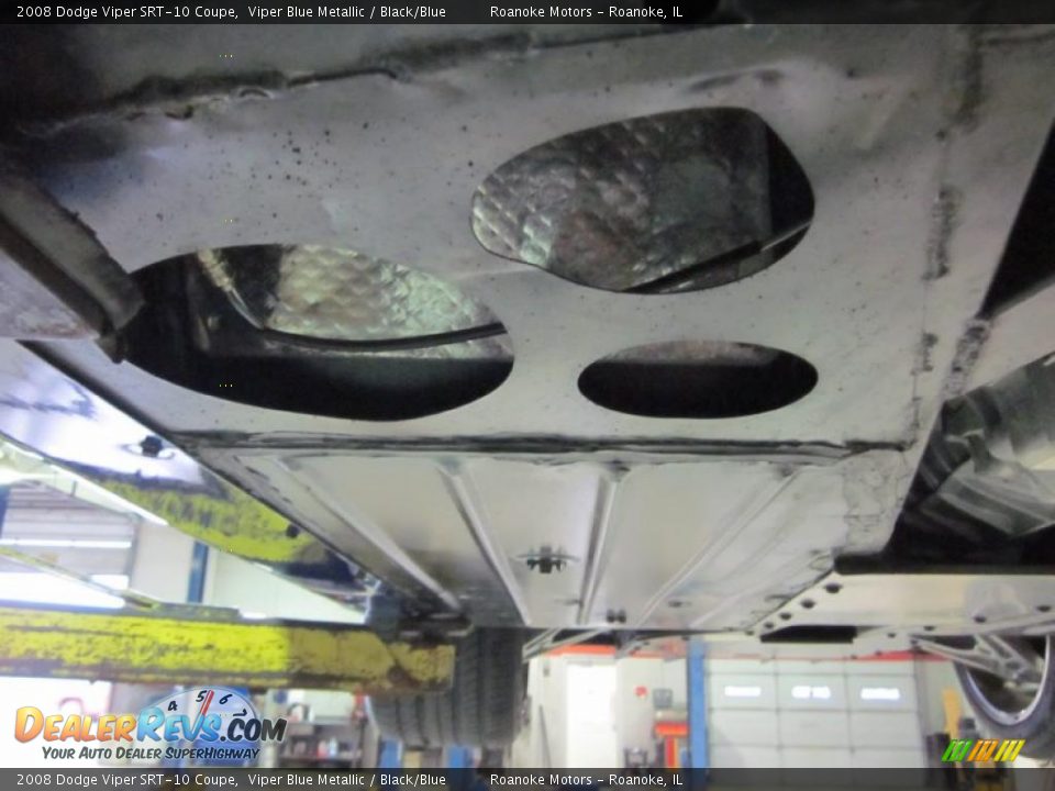 2008 Dodge Viper SRT-10 Coupe Viper Blue Metallic / Black/Blue Photo #29