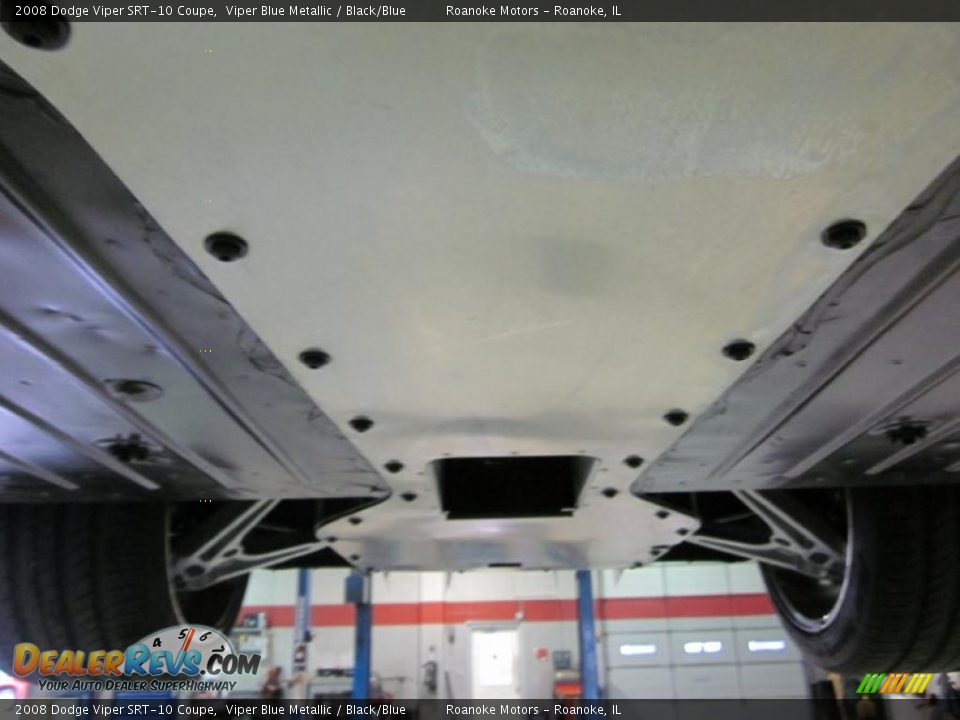 2008 Dodge Viper SRT-10 Coupe Viper Blue Metallic / Black/Blue Photo #30