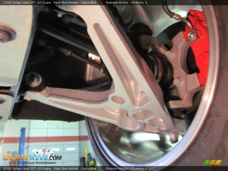 2008 Dodge Viper SRT-10 Coupe Viper Blue Metallic / Black/Blue Photo #31