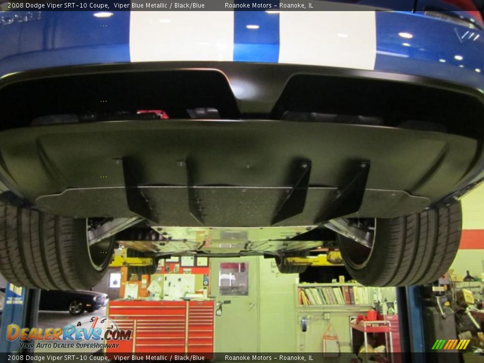 2008 Dodge Viper SRT-10 Coupe Viper Blue Metallic / Black/Blue Photo #33