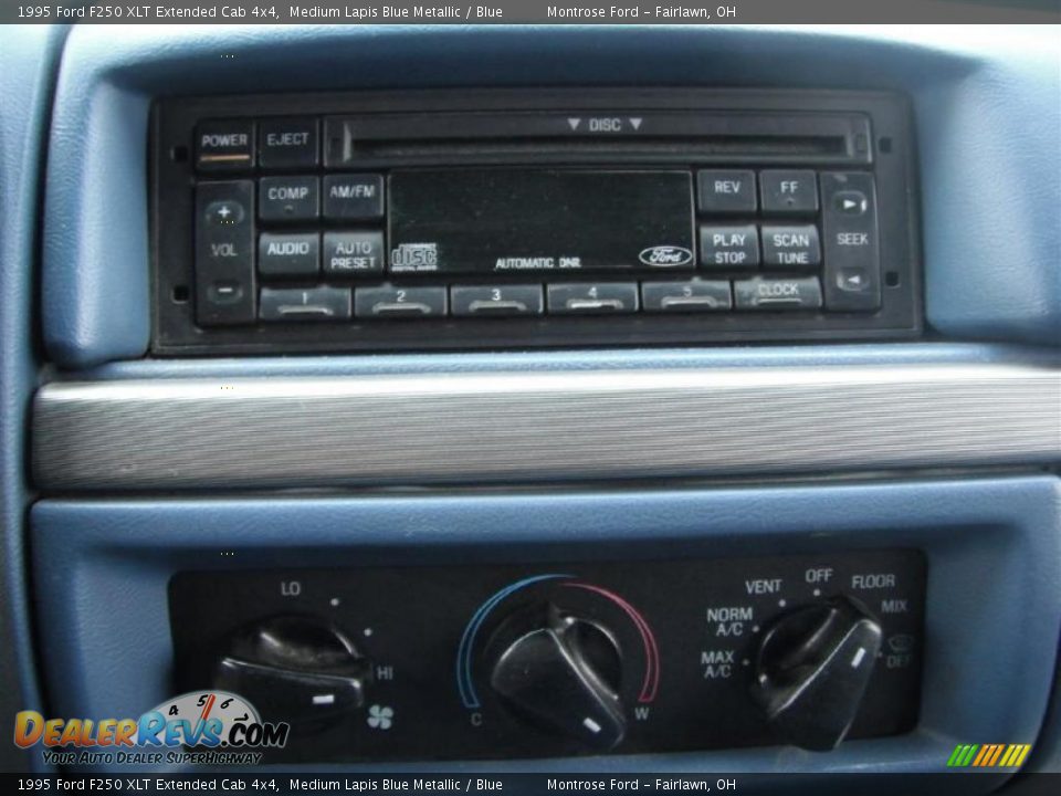 Controls of 1995 Ford F250 XLT Extended Cab 4x4 Photo #12