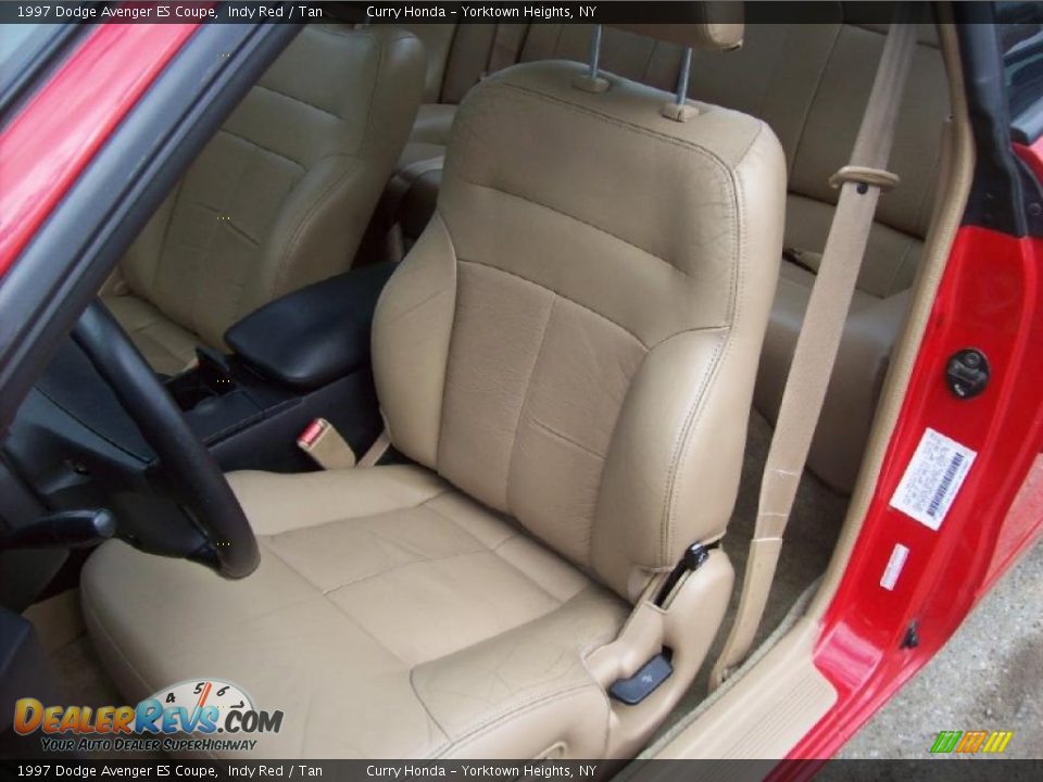 Tan Interior - 1997 Dodge Avenger ES Coupe Photo #6